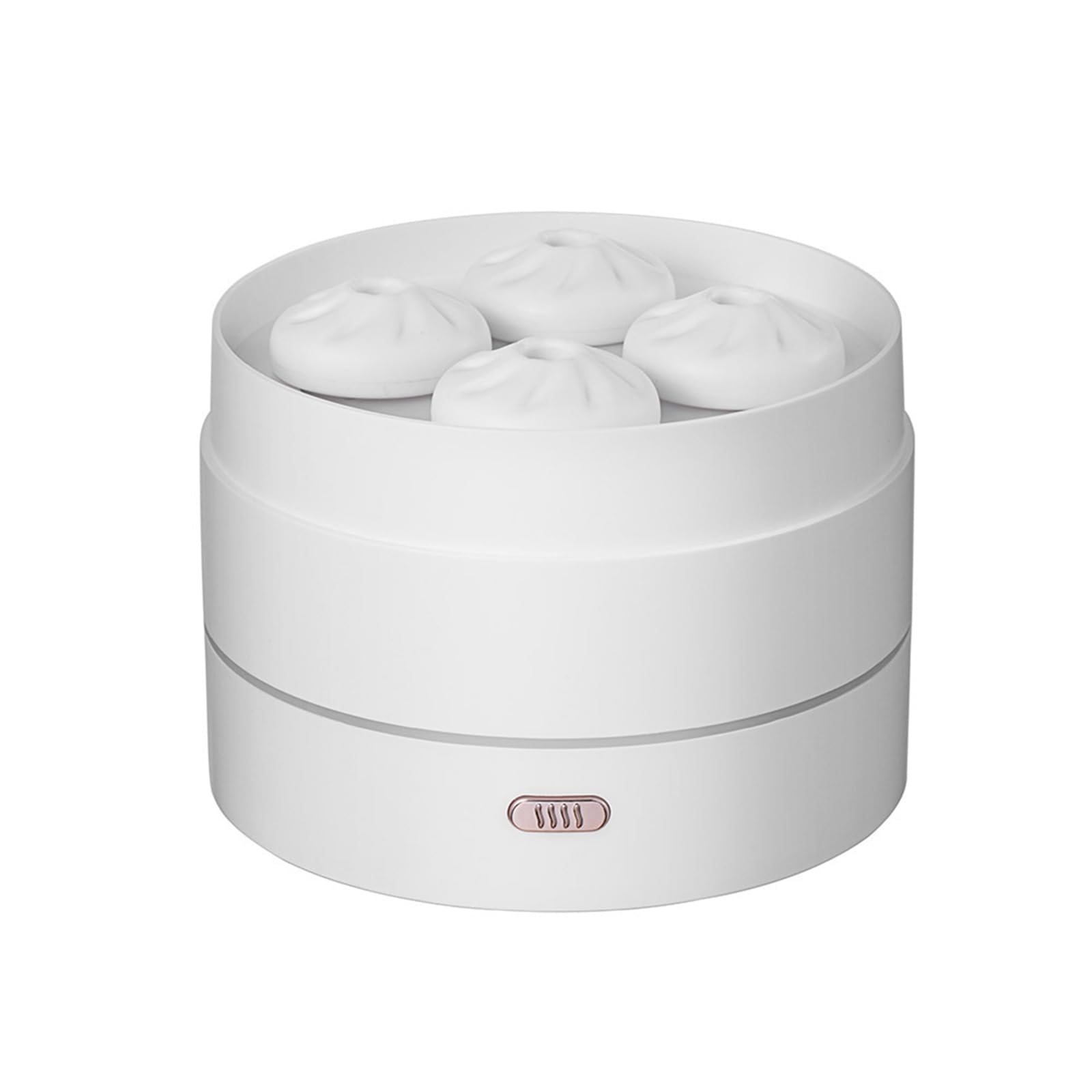 Difusor de Aceite en Forma de Vapor, humidificador de Aire USB, difusores de Aroma ultrasónicos con 7 Colores de luz Nocturna degradada, difusor de aromaterapia súper silencioso,White-USB