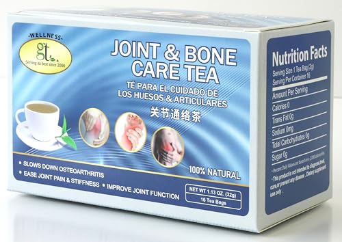 GT Joint & Bone Care Tea, 1.13 Ounce Box (16