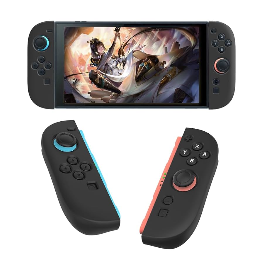 Nintendo Switch - 任天堂　switch　本体　保護カバー有り　別売りのコントローラー付き 任天堂 スイッチ 本体 コントローラー 保護カバー シリコン