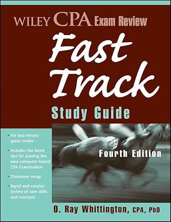Wiley CPA Exam Review Fast Track Fourth Edition (Wiley Cpa Examination Review Fast Track Study Guide) 4th Edition-Wow! eBook