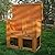 Bunny Business 2-Tier Double Decker Rabbit/ Guinea Pig Hutch with Sliding Tray