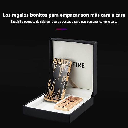 Miniatura 7 de SKRFIRE Encendedor eléctrico recargable, encendedor de arco de plasma, para exteriores, resistente al viento, sin llama, encendedor fresco para