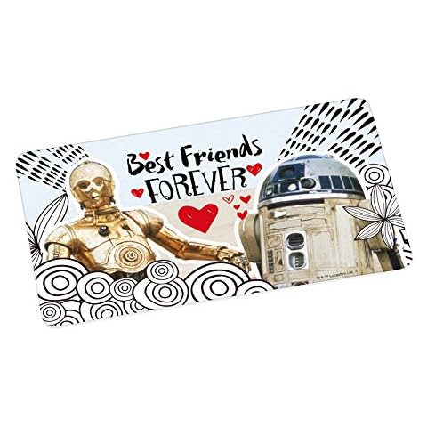 Star Wars Colourful Breakfast Board, 23.5 cm Cover