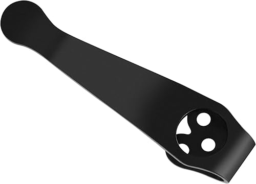 Miniatura 2 de Clip de bolsillo de titanio de transporte profundo para Spyderco Para 3, Paramilitary 2 y más modelos de cuchillos, clip de bolsillo personalizado