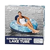 Aqua Supreme Lake Tube, Pool Tube, Luxury Fabric, Suntanner Lake Tube, Adult Pool Chair Float, Heavy...