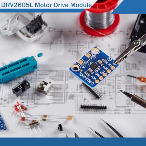 Image of Haptic Motor Controller, Motor Drive Modulely, DRV2605L Motor Drive Modulely with in General Pin for Control Audio to Generate Haptic Code