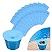 EKKONG 20 Pezzi Calzini da Skimmer per Piscina, Calze da Filtro per Piscina Calze per Skimmer Pool Skimmer Socks Calze Filtranti per Piscina per Intrappolare Polline, Foglie, Erba, Capelli, Insetti
