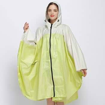 レインポンチョ　ホワイト・イエローセット Amazon.co.jp: レインポンチョ yk31 レインポンチョ イエロー