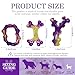Frienhund Tough Dog Toys for Aggressive Chewers 3 Pack, Indestructible Dog Toys for Large Dogs, Dog Chew Toys, Aggressive Chew Toys to Keep Them Busy, Dog Bones for 15-100lbs Medium/Large Breeds