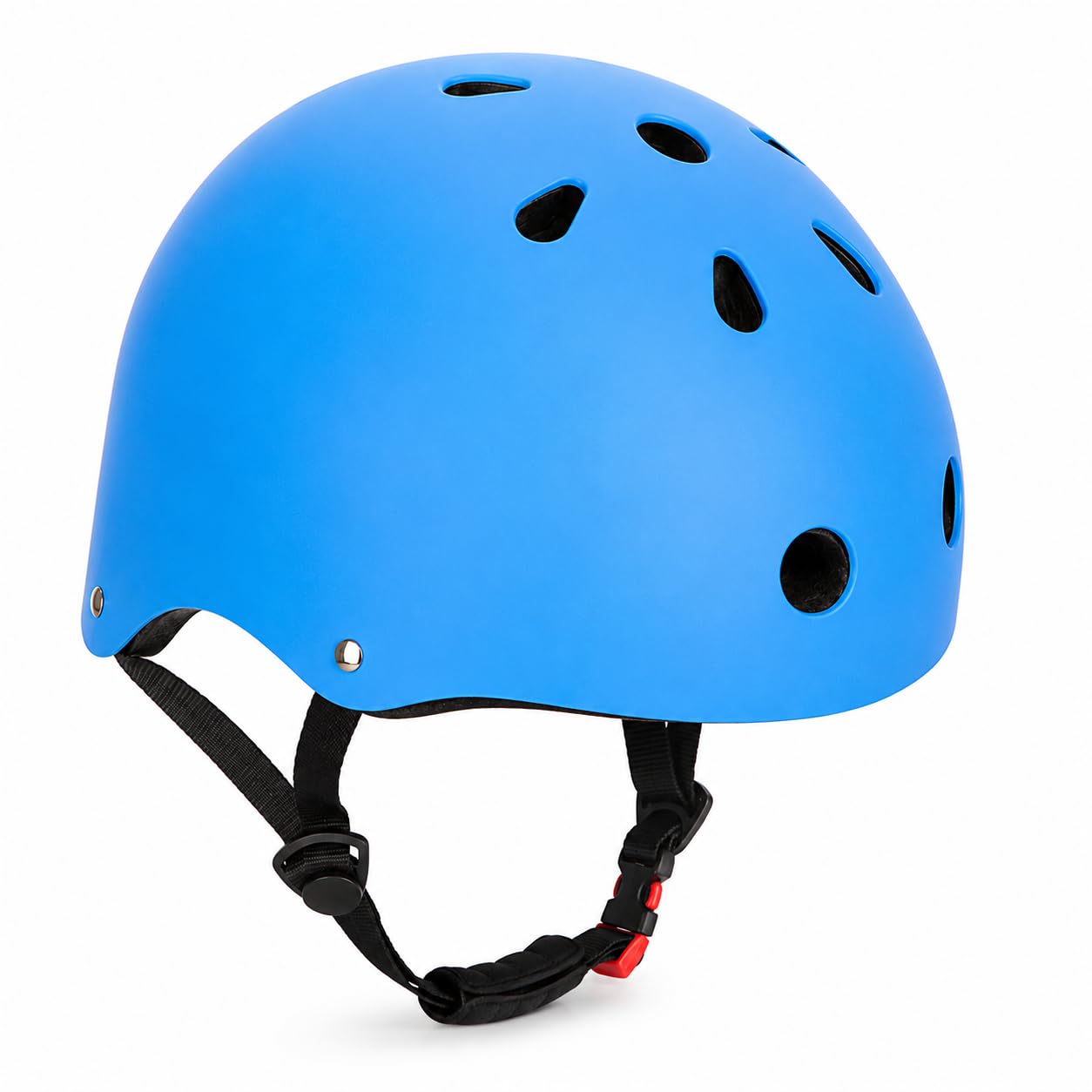 Zonkar Blue Kids Bike Helmet for Boys & Girls (4–10 Years) | Adjustable Multi-Sport Safety Helmet for Cycling, Skating, Scooter & Skateboard | Lightweight ABS Shell with EPS Impact Protection-picture-12