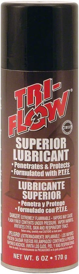 Tri-Flow 20005TF 6 oz Lubricante en Aerosol - Cantidad 16 Latas