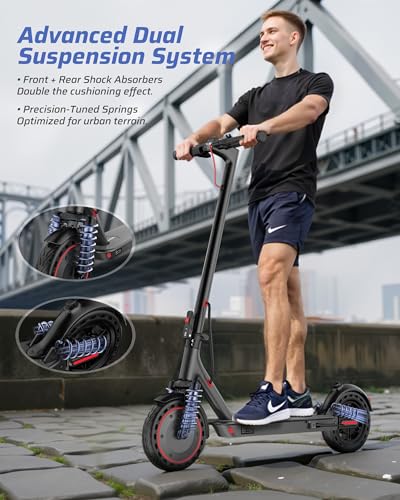 Electric Scooter for Adults, 350W/500W Motor, 16-22 Miles