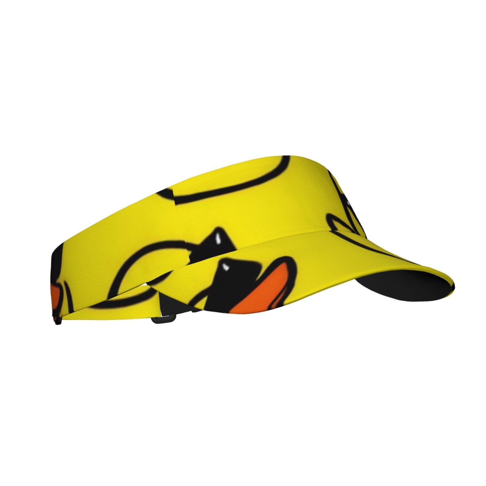 Sun Visors for Women Men Funny Sunglasses Yellow Rubber Duck Beach Hat Visor Hat Summer Hat