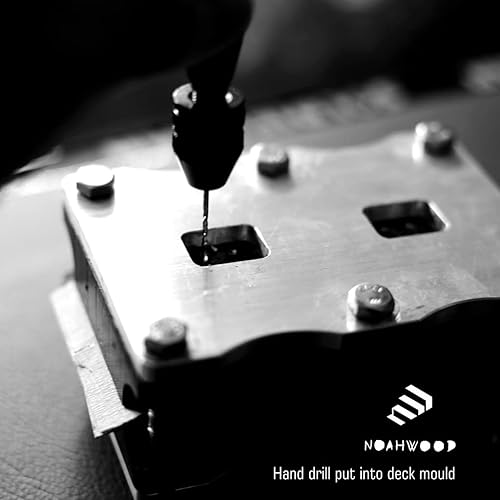 Miniatura 7 de NOAHWOOD Wooden 35X97mm Deck Fingerboards Noah Team 10S PRO Hand Mould Made Short Nose Short Tail Deck34mm Old School King Silvery TrucksNW Handmade