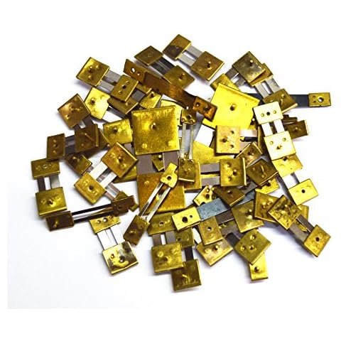 Harts 10 units Brass Blocked Mixed Assorted Clock Pendulum Suspension Springs Cover