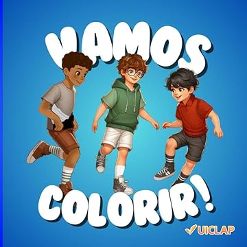 Capa do livro Vamos Colorir!: Os Três Molekas!