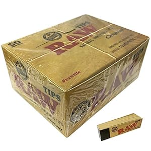 100% RAW ORIGINELE TIPS 50 Doos van 50 Packs Roach Volledige Doos 50 PER BOEKJES