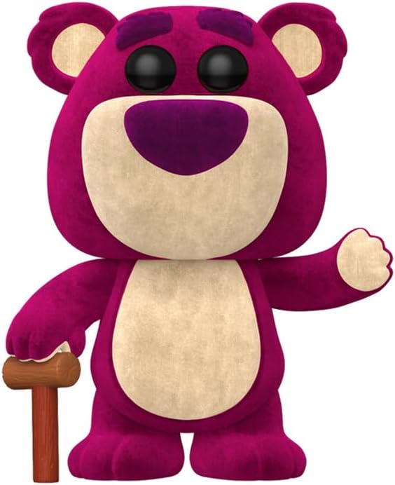 Epic Collectibles Pop Animation: Toy Story - Lotso (Flocked) Exclusive Vinyl Figure Bundled with Box Protector Compatible for Funko