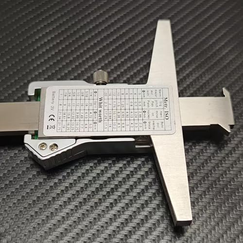 Calibrador digital para espesor de pared 0-6 pulgadas miniatura 4