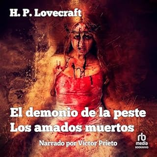 Diseño de la portada del título El demonio de la Peste / Los amados muertos