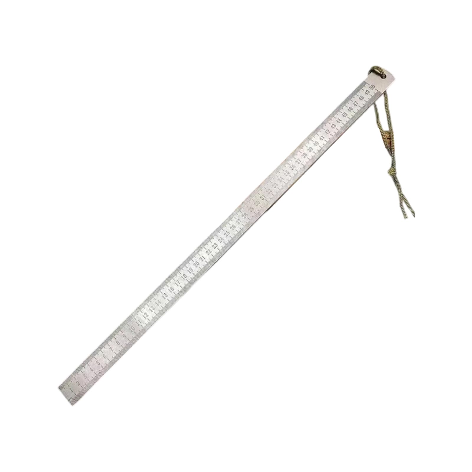 Car Mounted Defense Ruler Multifunctional Ruler Straight Edges Measuring Tool Stainless Thickened Measurement Tool Thickened Stainless Steel