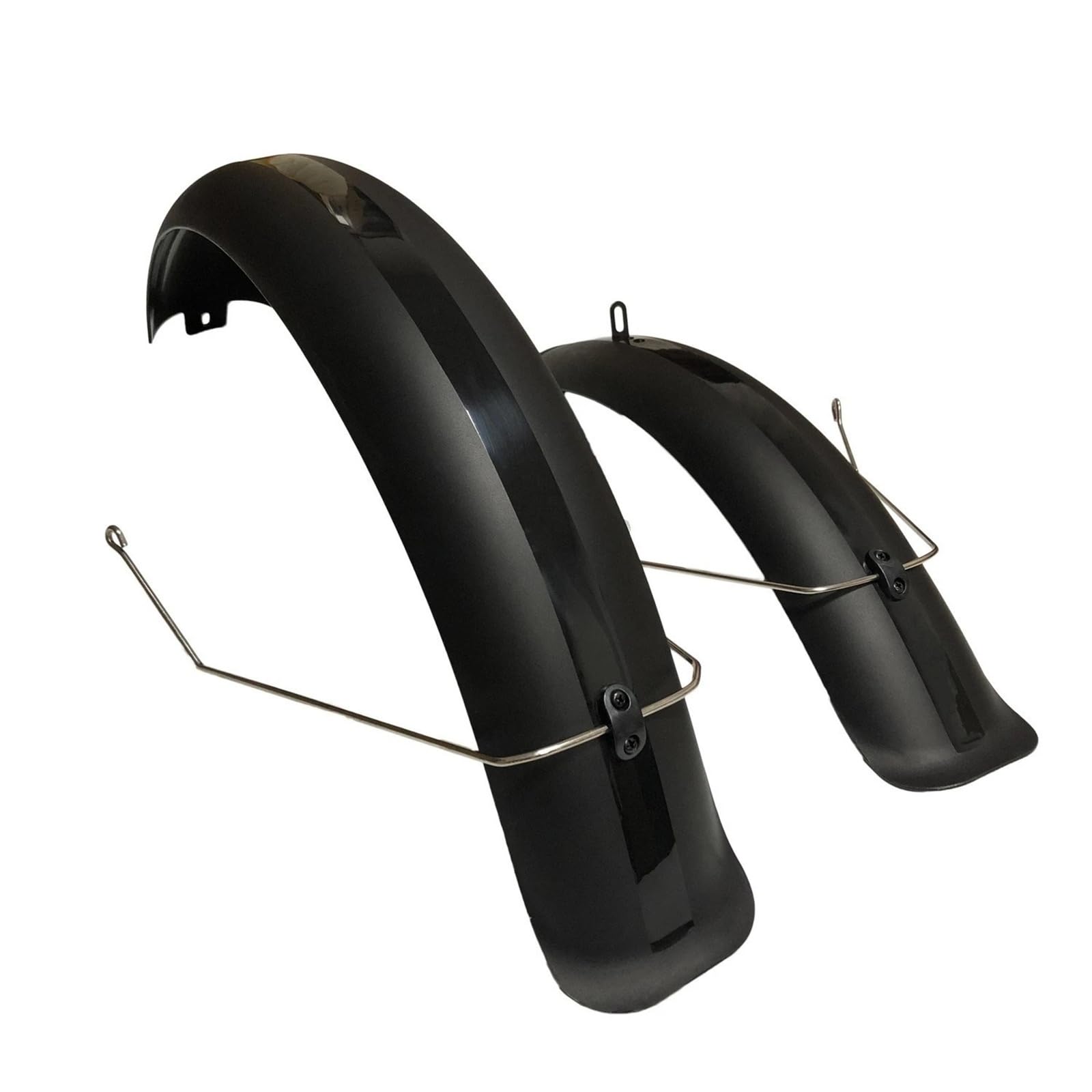 Schutzblech Fahrrad-Kotflügel-Set, 50,8 x 10,2 cm breit, vorne und hinten, for MTB, Off-Road, fette Reifen, Flügel, vollflächige Kotflügel, Kunststoff