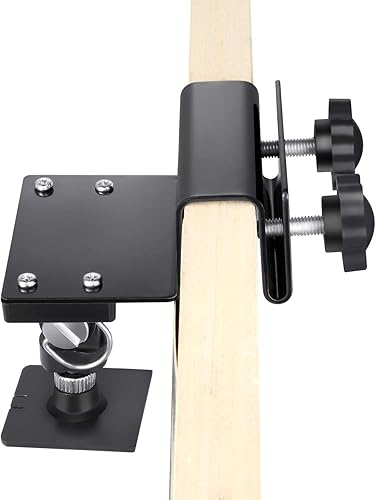 Miniatura 4 de Wasserstein Soporte de canalón para panel solar compatible con anillo, Arlo, Blink, Reolink Cams (1 paquete, negro) (no compatible con Ring Super