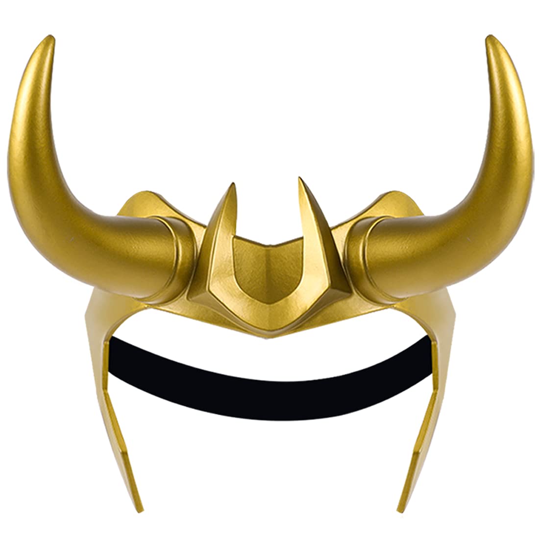Superhero Helmet Cosplay Ragnarok Removable Horns Adjustable Halloween Prop PVC (NON-Movable Horns)
