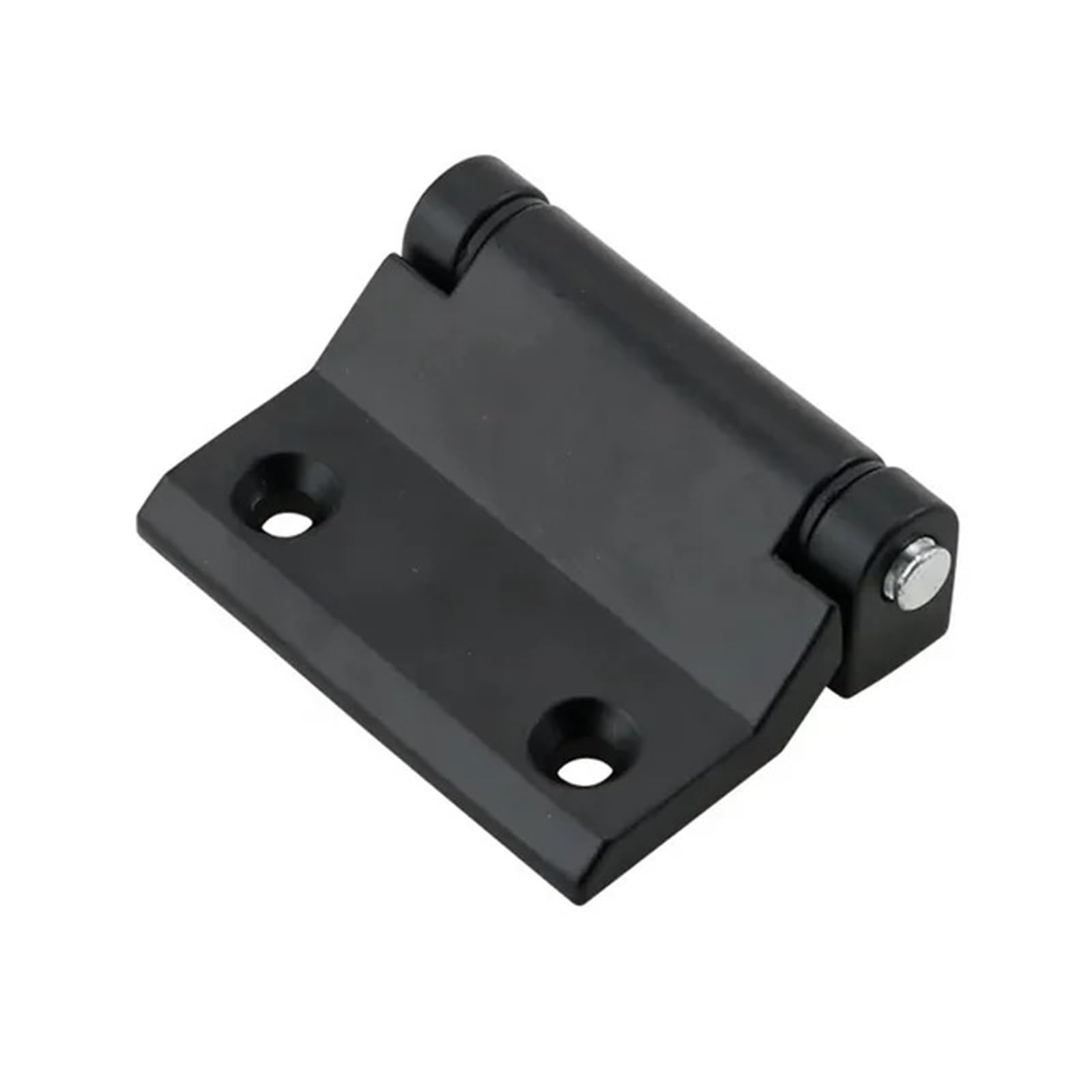 Charnières de porte d'armoire noires alliage de zinc premium finition mate 180°