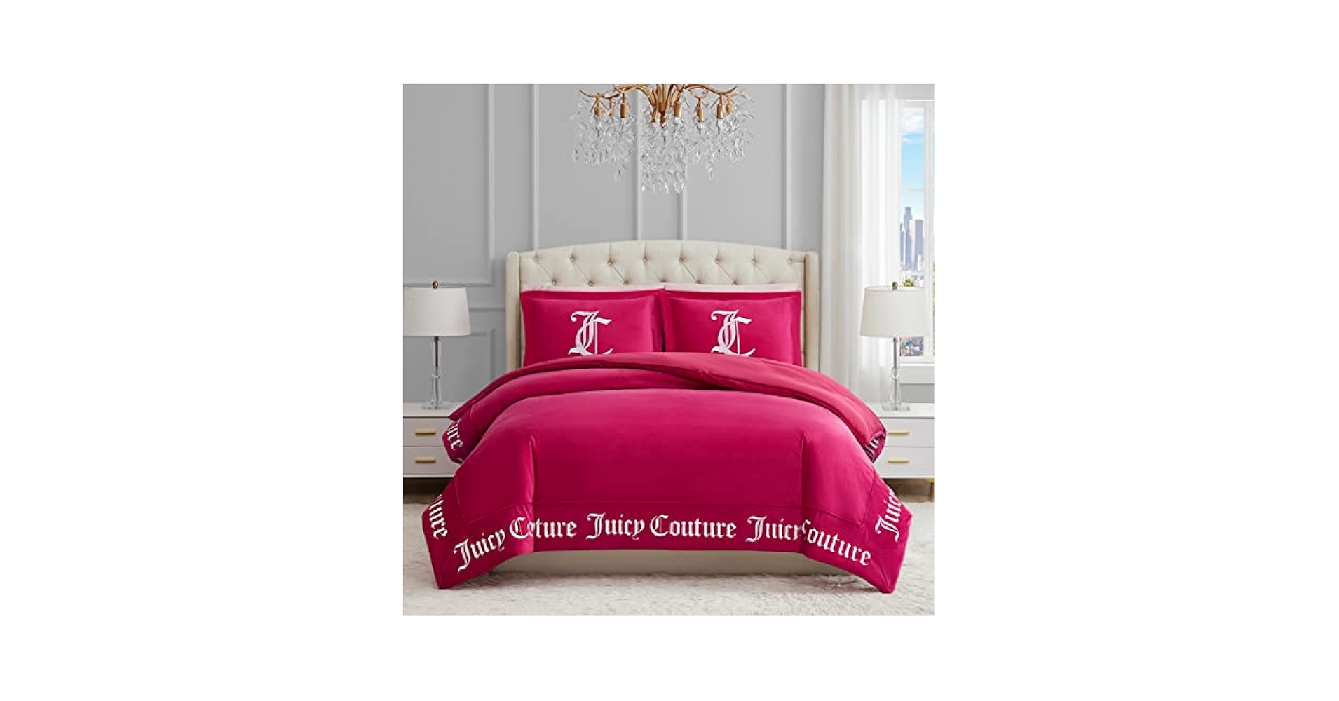 Amazon.com: Juicy Couture - Comforter Set - Gothic Design