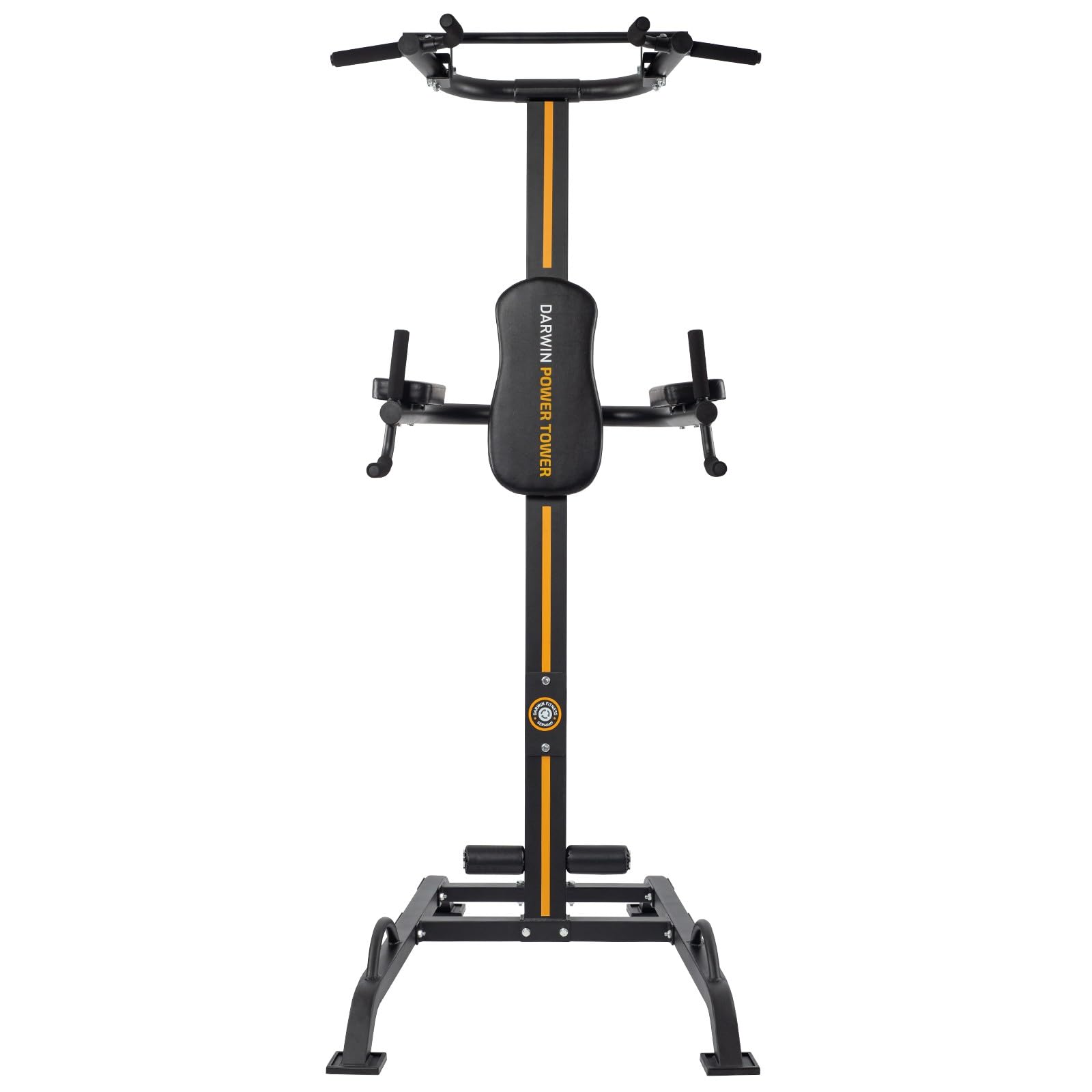Darwin Power Tower, Multifunktionaler Kraftturm für Bodyweight-Training, 140x90x220 cm, Klappbare Dipstange, Maximale Belastung 120 kg