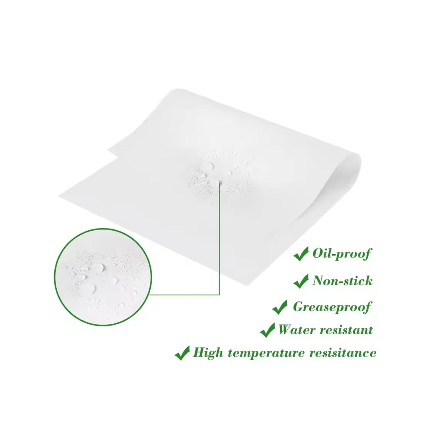 PURANEX 2 Packs of Air Fryer Liner Roll, 5m x 25cm, Disposable Parchment Paper for Air Fryers Non-Stick, Greaseproof - Image 3