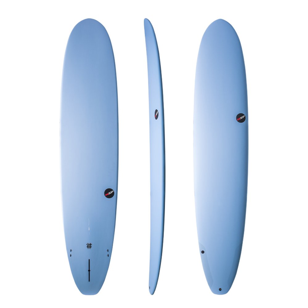NSP PROTECH LONGBOARD SURFBOARD | FINS INCLUDED | DURABLE ALL