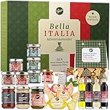 Gepp’s Feinkost Adventskalender Italien I Mit 24 Köstlichkeiten wie Trüffel-Pesto, Essig- und Öl-Spezialitäten, Gewürzmischungen für Pasta & Pizza I Weihnachtskalender mit Dips, Aufstrich & Amaretti