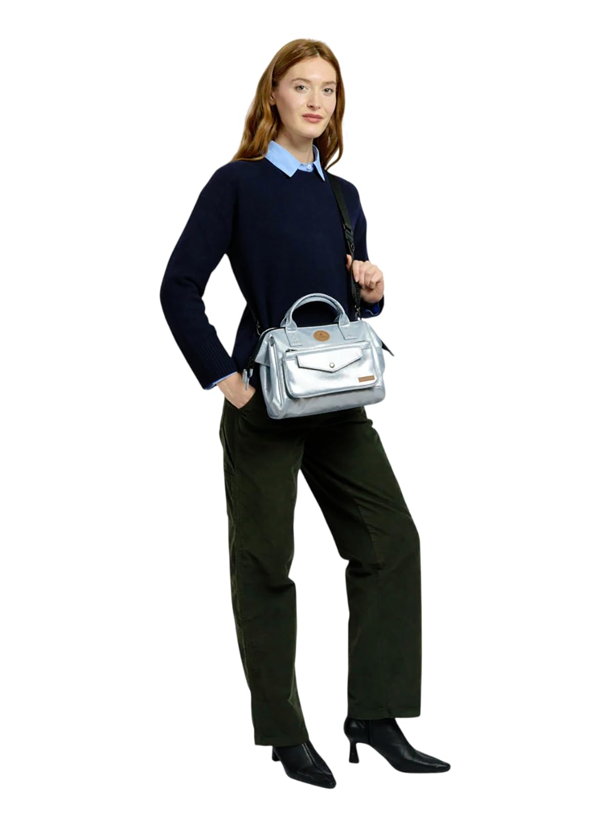 Cabaïa Crossbody Adventurer Medium Fiji silver | Wasserabweisend