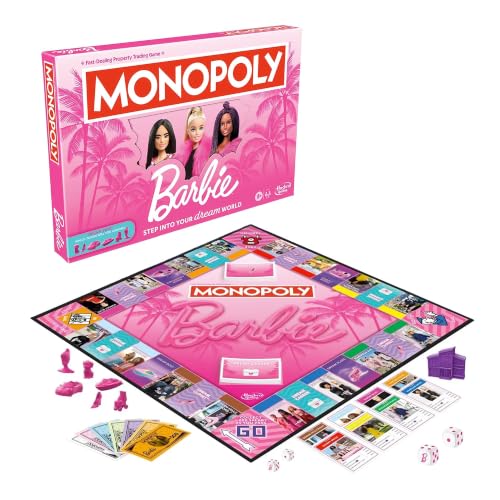 Barbie Monopoly Box Game