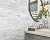 Universal Bianco Classico 3 MIL x 12 in. W x 24in. L Peel and Stick Water Resistant Vinyl Tile Flooring (30 sqft/case)