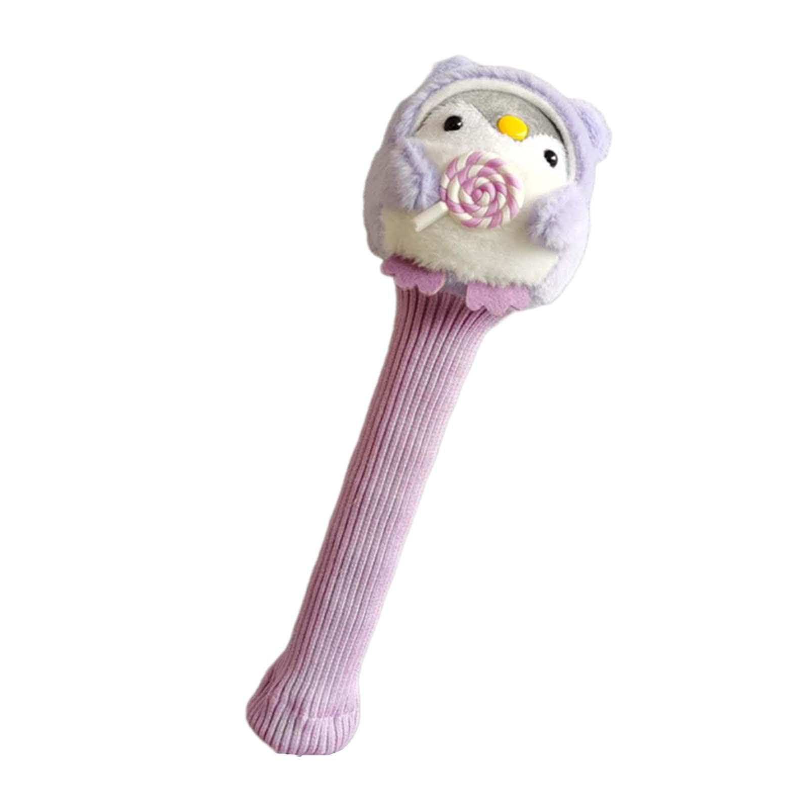 kowaku Badminton Racket Handle Cover, Handle Cover 30cm, Knitting Tennis, Decorative, Absorbent Cartoon Accessories Cute Racket Grip, Style A