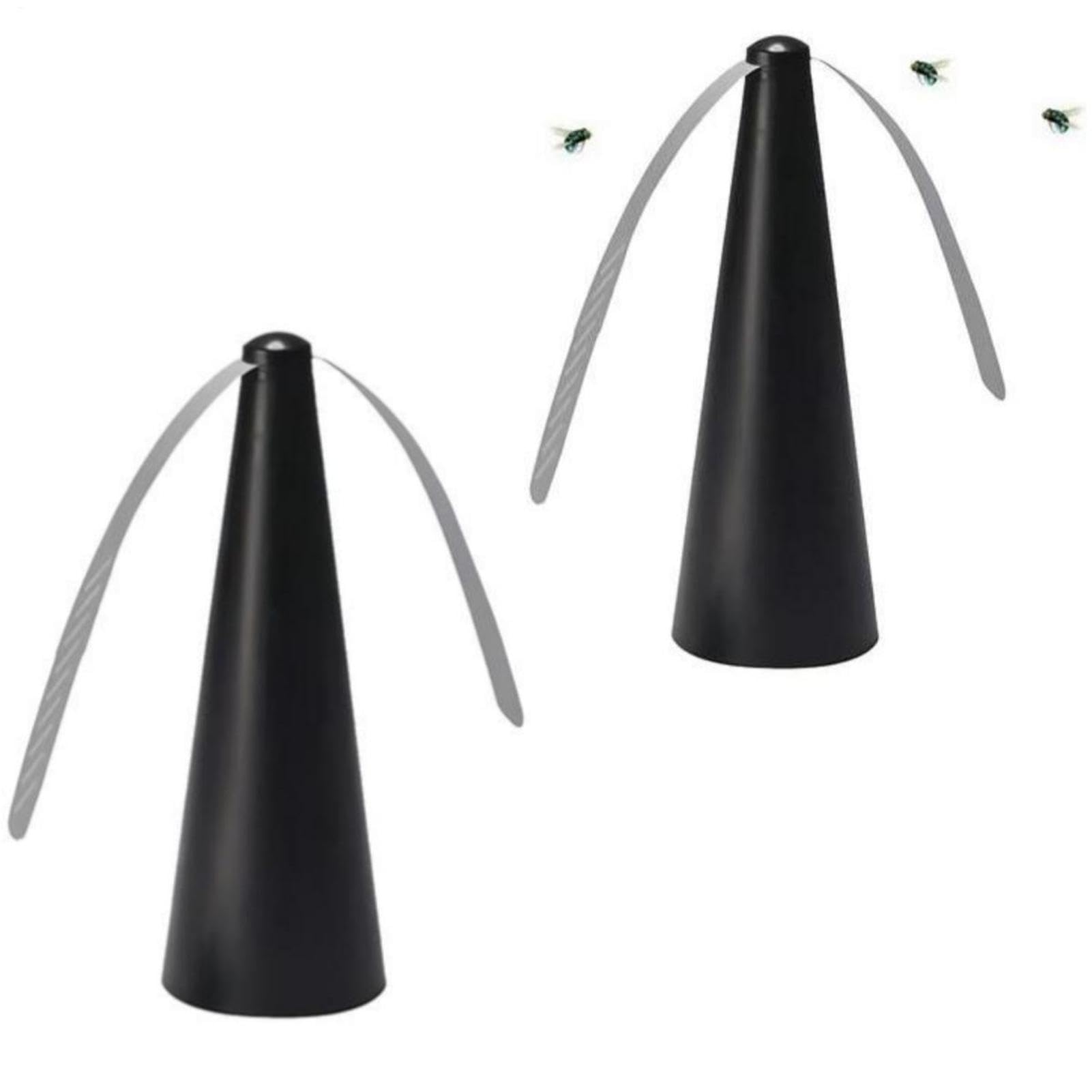 Fly Fans For Tables, 2pcs Fly Spinner, USB Plug-in & Batteries Powered