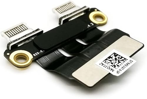 Miniatura 6 de DC Power Jack E/S USB-C Board Flex Cable 820-00484-02 820-01646-A Reemplazo para MacBook Pro 13" 15" A1706 A1707 (finales de 2016-mediados de 2017)
