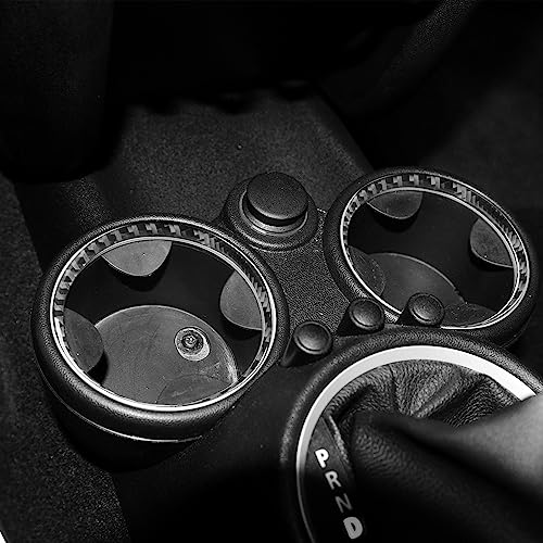 Anillo para portavasos de fibra de carbono para Mini Cooper miniatura 1