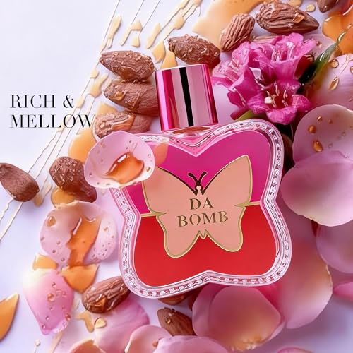Image of AFLUXE Da Bomb Women's Perfume 3.4 Fl. Oz Eau De Parfum for Women, Sparkling Floral & Sweet Fragrance, Long Lasting Bold Feminine Scent
