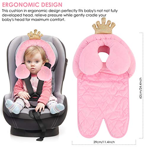 Oenbopo 0001 Baby Head Neck Support Soft Stroller Cushion thumb #3