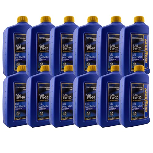 Aceite de motor sintético SAE 5W-20 Goodyear 1 Quart
