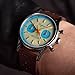 Sugess Chrono Hertiage S387.01.Z Brown Racing Leather ST1901 Mechanical Chronograph Mens Wrist Pilot Watch Seagull 1963