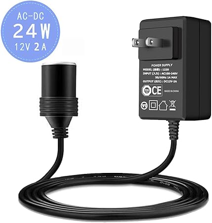 Amazon Co Jp Angaou Ac Dc 変換アダプター 電源変換アダプター 24w 12v2a Ac Dcアダプター 100v 110v 1v から 12v 車用シガーライターソケット 車用品家庭で使える 低発熱2aまで 変換アダプター 出力24w未満の車載電気製品対応 家電 カメラ