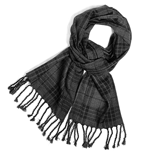 Plaid Scarf for Men and Women- 90inch, Handmade, Acrylic Wool Winter Scarf/Wedding Slash in Various Tartans