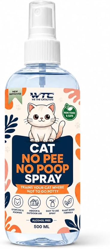 WTC No Pee No Poop Cat Potty Training Spray