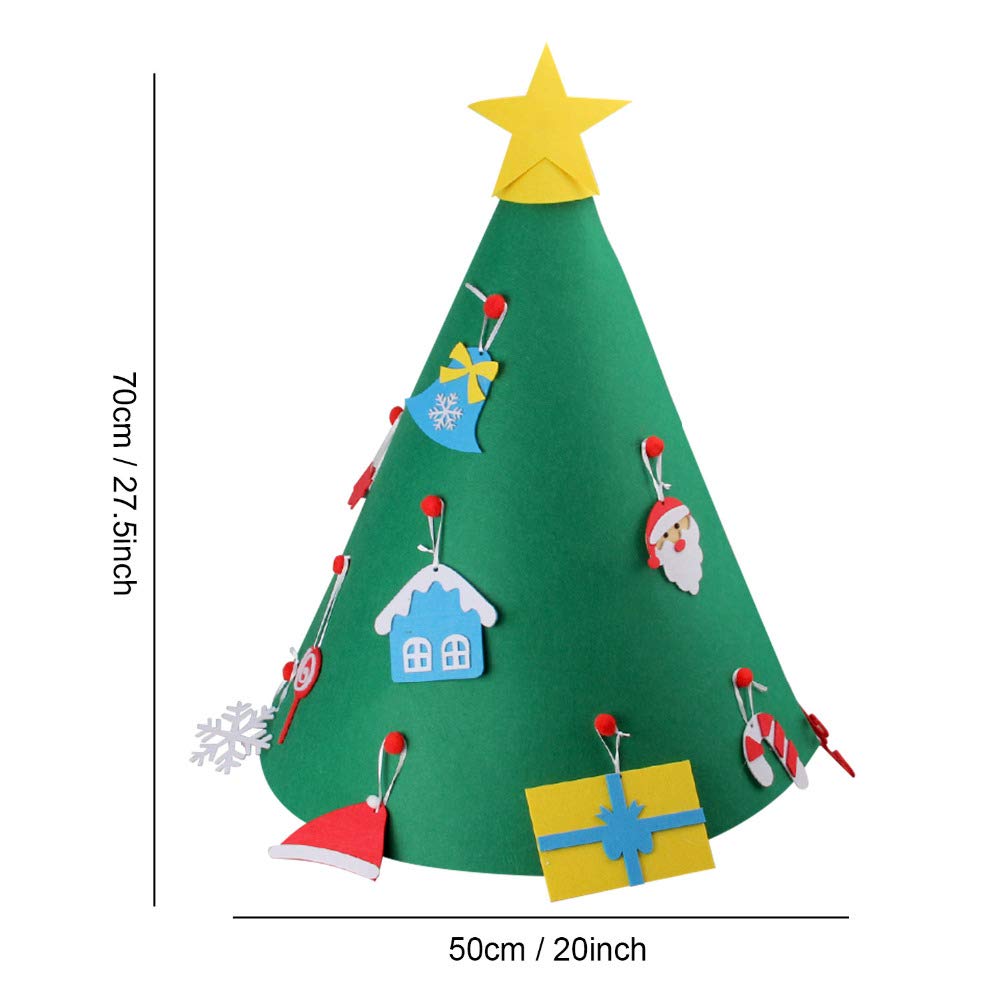 3 Suspensions Sapin De Noël En Bois - Déco Artisanale, Fait Main, Couleur Beige