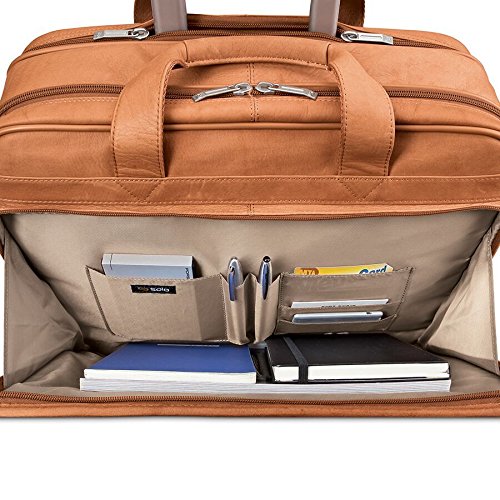 Solo-Walker-156-Inch-Rolling-Laptop-Case-Tan-BrownBrown-D529-1